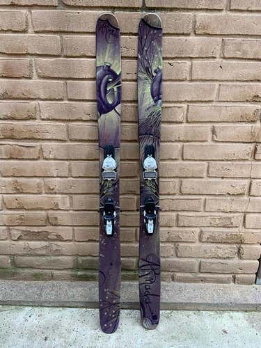 Armada V JJ Powder Skis With Marker Squire Demo Bindings