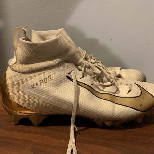 White And Gold Nike Vapor Untouchable