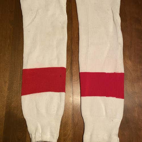 Red & White socks