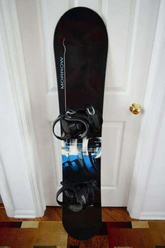MORROW MASTER SNOWBOARD W/PIPER BAG SIZE 151 CM WITH LARGE 5150 BINDINGS
