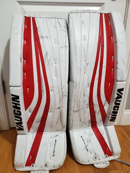 Red Senior 32" Vaughn Regular Ventus SLR Goalie Full Set