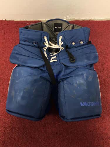Rochester Americans vaughn Goalie Pants Size Xl Pro Stock Item#ROAM1017