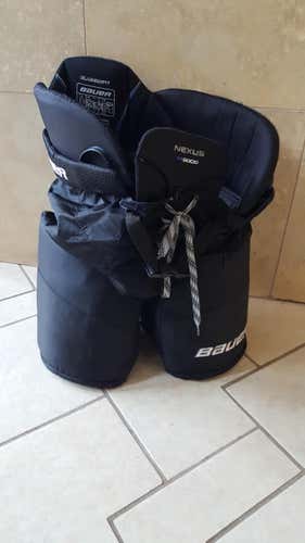 Black Senior Extra Large Bauer Hockey Pants