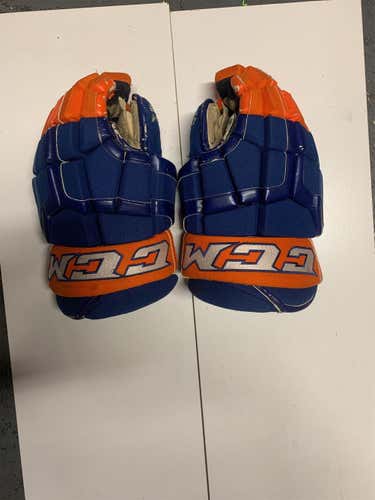 Blue Senior CCM HG50XP 14" Pro Stock Gloves