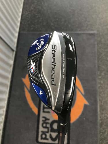 Used Callaway Steelhead Xr 4 Wood Graphite Stiff Golf Fairway Woods