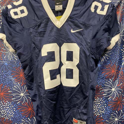 Navy Blue Nike Adult Medium #28 Jersey-142786