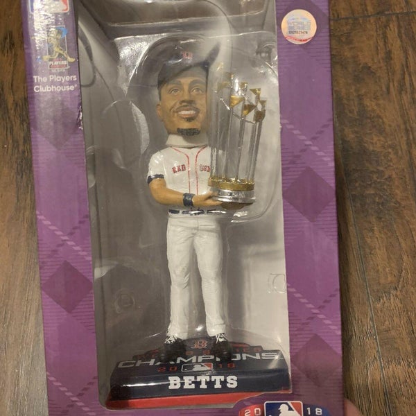 Mookie Betts Boston Red Sox 2018 World Series - Blue Jersey Bobblehead MLB  at 's Sports Collectibles Store