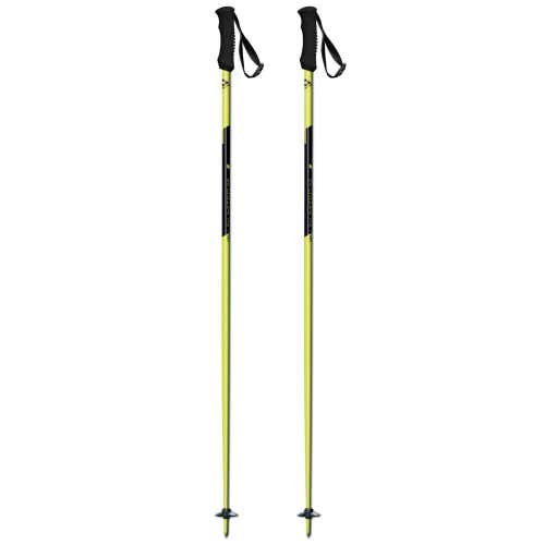New Fischer Unlimited Yellow ski poles | 54in (135cm)