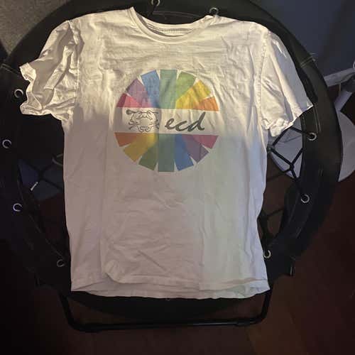 White ECD Lacrosse Shirt