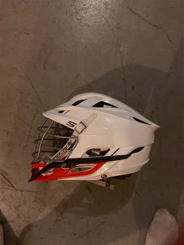 White Adult Player Cascade S Helmet