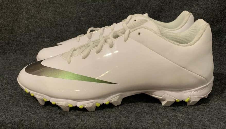 Nike Men's Vapor Untouchable Shark 2 Cleats White 833391-192  Size 13