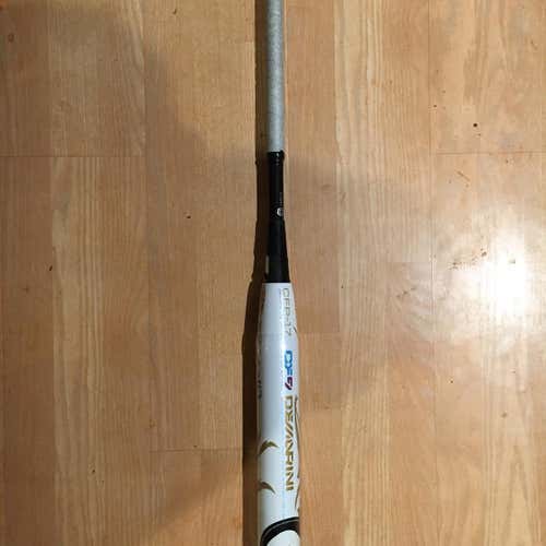 NEW White High School/College 2017 DeMarini CF9 (-10) 24 oz 34" Bat