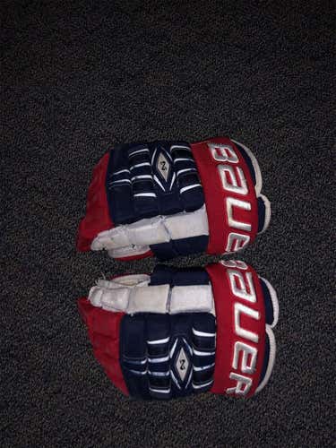 Blue Senior Bauer Nexus 1000 13" Gloves