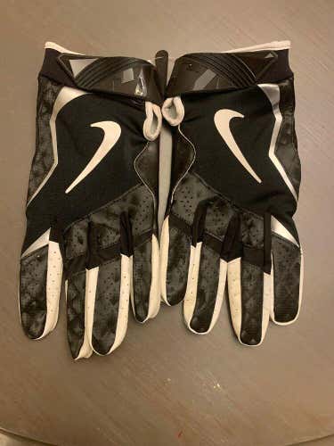 Nike NFL Vapor Jet Football Gloves Black PGF515-010 MENS Size 3XL