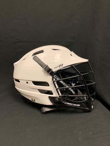 Cascade CPV-R Lacrosse Helmet - Small/Medium (White With Black Facemask) NO TRADES