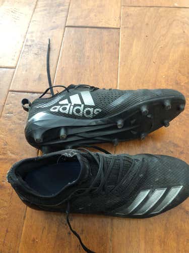 Black Men's Molded Cleats Adidas