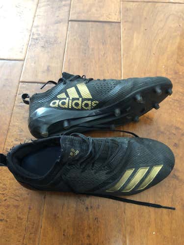 Black Men's Molded Cleats Adidas