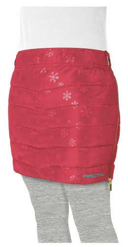 New $50 Girl’s Powder Puff Snow Skirt Melon XS Extra Small Red