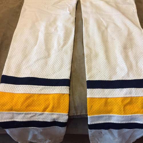 UNIVERSITY OF MICHIGAN VINTAGE GAME WORN SOCK