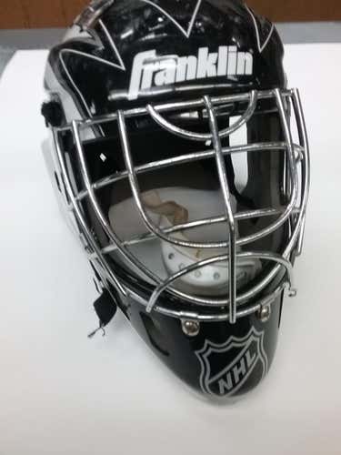 Used Franklin Gfm1000 L Xl Goalie Helmets Masks