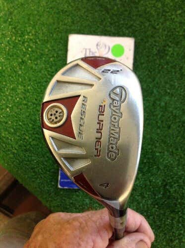 TaylorMade Burner Rescue 4-Hybrid 22* With Regular Graphite Shaft