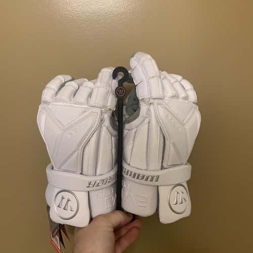 Brand New With Tags Warrior Evo Pro Lacrosse Gloves