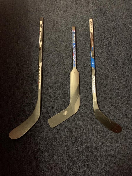 Right Handed Mini Hockey Sticks With Goalie Stick