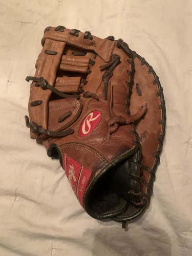 Brown High School/College Rawlings Right Handed First Base Sandlot Series Baseball Glove 12.5"