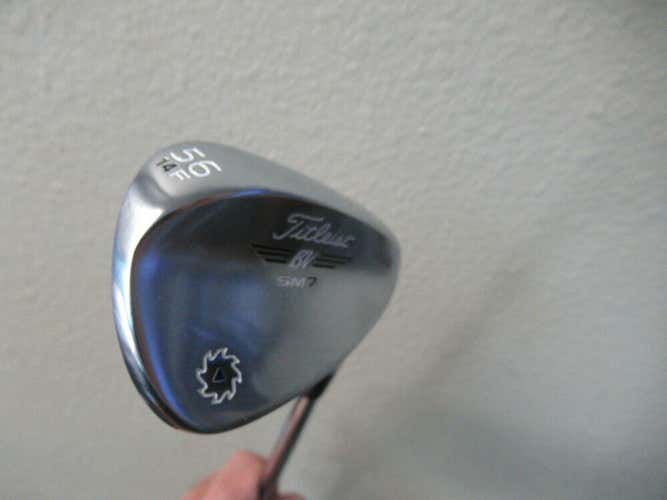REAL CLEAN TITLEIST VOKEY DESIGN SM7 CHROME SAND WEDGE 56* F GRIND 14* BOUNCE