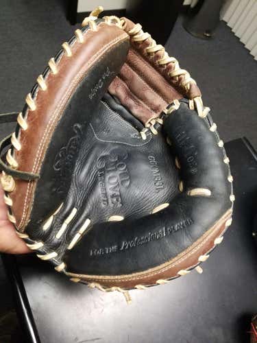 Black High School/College Rawlings Legend Right Handed Catcher's GGCM33L   Baseball Glove 33"