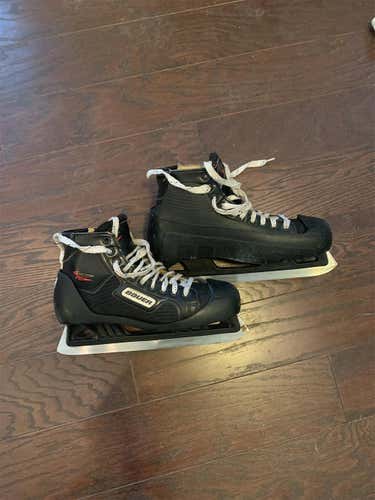 Senior Bauer Reactor 3000 D&R (Regular) Size 9 Hockey Goalie Skates