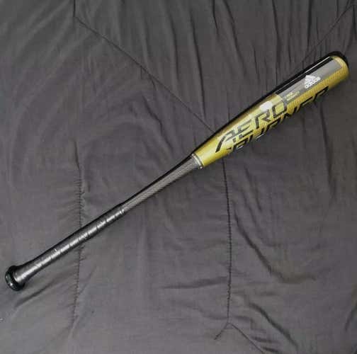 Adidas Aeroburner Hybrid BBCOR Baseball Bat Gold Black DN7058 34in 31oz