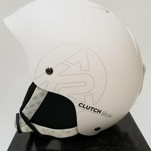 NEW High End $65 K2 Clutch Snowboard Helmet Adult Adjustable Size Small White
