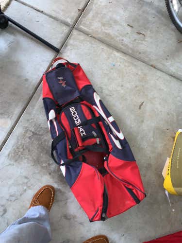 Red New Boombah  Catcher's Bag