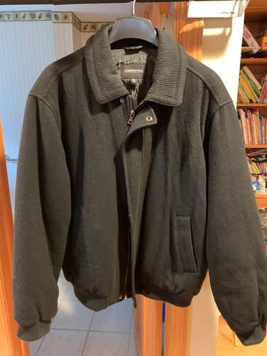 London Fog Black XL Lined Jacket