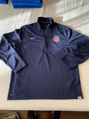 Team USA Nike 1/4 Zip Worn 1 Time