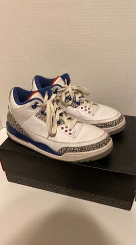 Jordan 3 true blue size 9