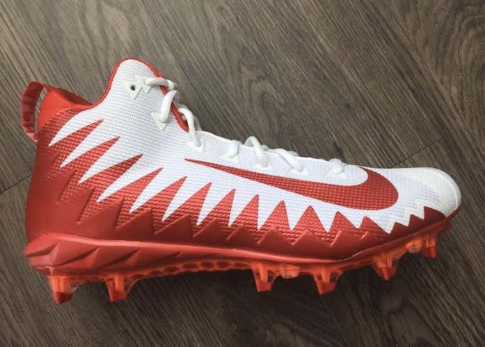 Nike Alpha Menace Pro Mid Mens Football Cleats (Size 12)
