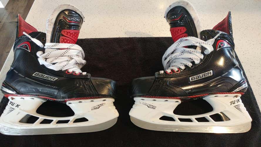 Senior Bauer Vapor 1X 2.0 Hockey Skates D&R (Regular) Size 7.5