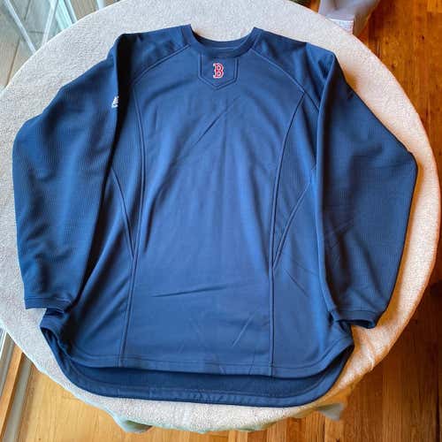 Boston Red Sox Majestic Therma Base Sweatshirt L