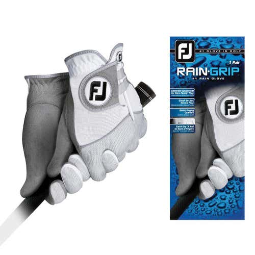 FootJoy Rain-Grip Golf Gloves - Brand New - Men's Regular Small