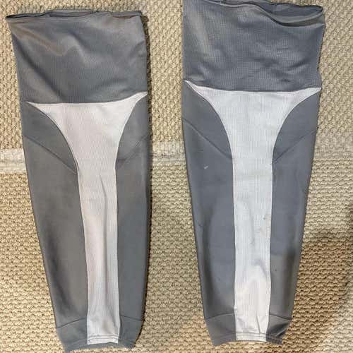 Rare Pro Stock Reebok Edge Hockey Socks XL Gray Return CCM