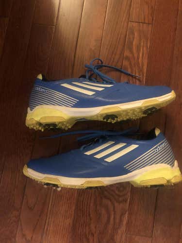 Blue Men's Men's 10.5 (W 11.5) Adidas Adizero Golf Shoes