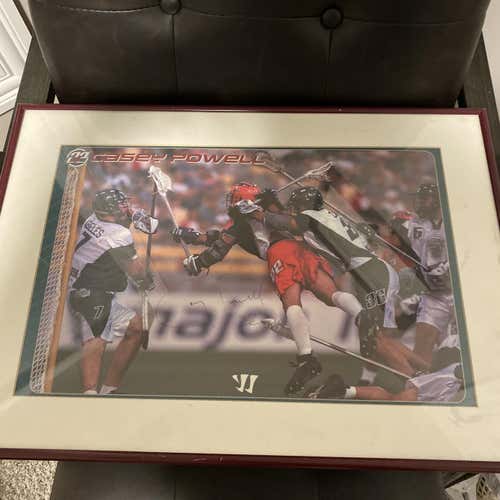 Signed Casey Powell Picture