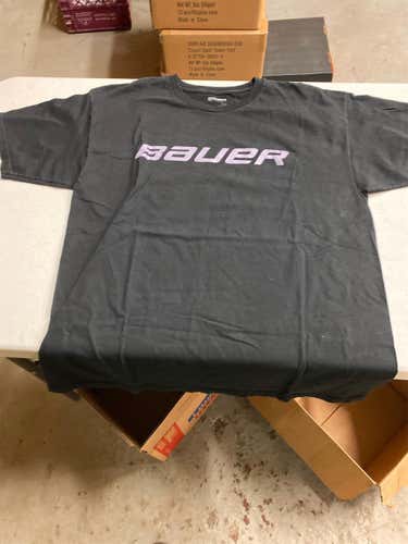 Black Unisex Large Bauer Shirt