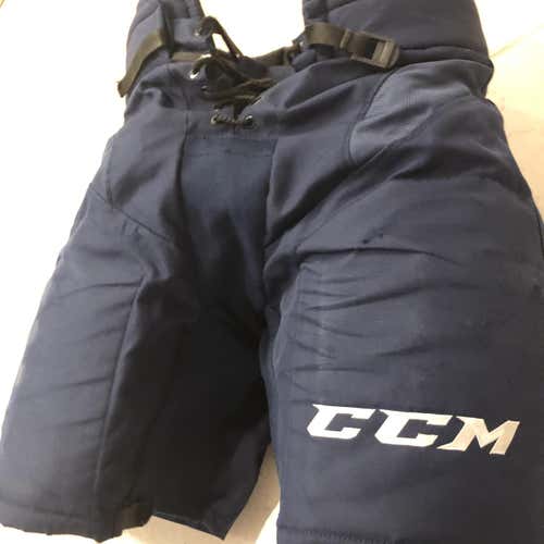 Blue Senior Medium CCM HP32 Pro Stock Hockey Pants