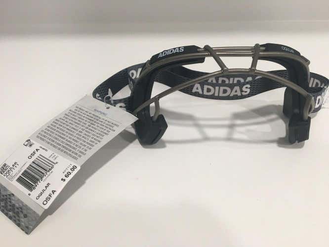 Adidas Eqt Oqular Sports Goggles black Lacrosse/field Hockey AP7111 titanium cage