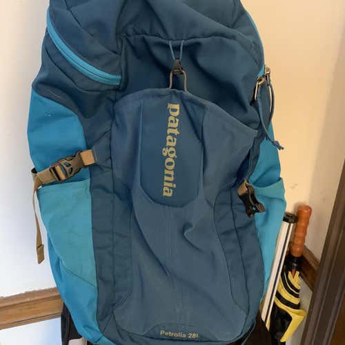 Blue  Patagonia Petrolia Ski Backpack