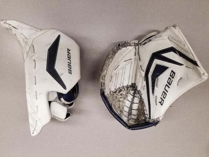 White Senior Bauer Regular Supreme One90