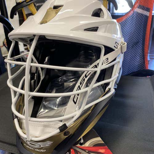 White Adult Cascade S Helmet